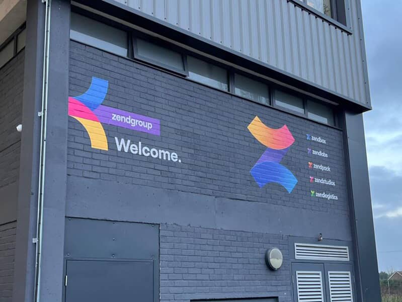 An image of the exterior signage.